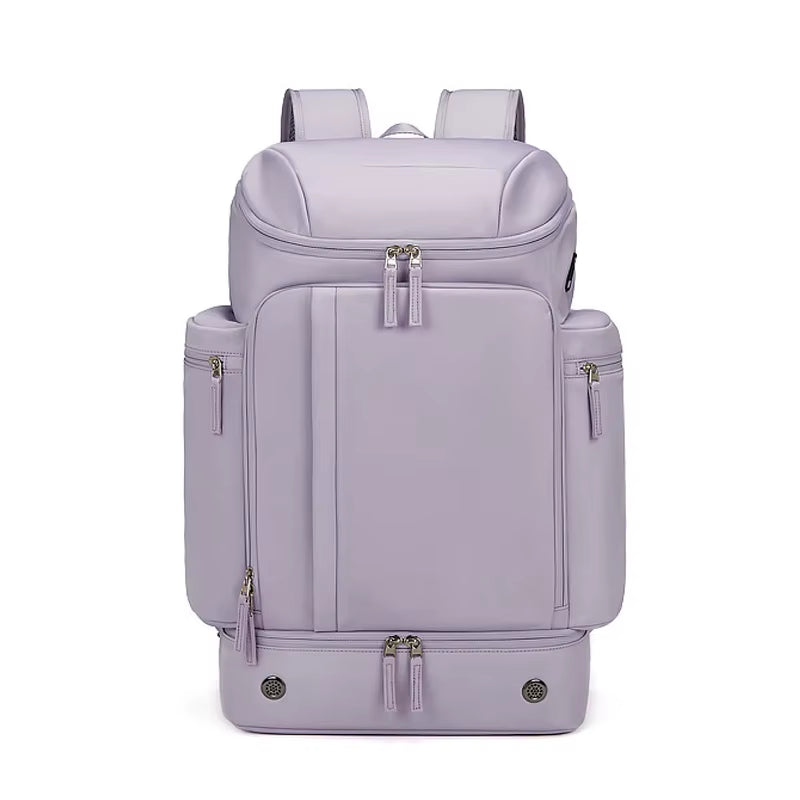 New Large Capacity Backpack for Sports Travel, Dry and Wet Separation, Lightweight Multi Pocket Backpack for Business Trips, Com