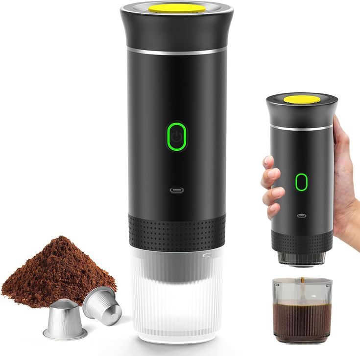 Innovation Caféinée. La machine à café capsules nomade
