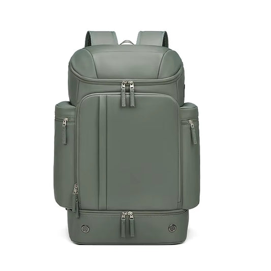 New Large Capacity Backpack for Sports Travel, Dry and Wet Separation, Lightweight Multi Pocket Backpack for Business Trips, Com