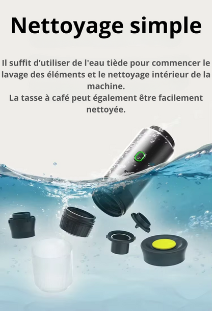 Innovation Caféinée. La machine à café capsules nomade